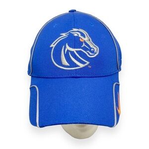 Nike Boise State University Broncos Blue Strapback Hat Legacy 91 Dri-Fit Unisex